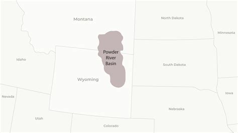 Map Of Powder River Basin