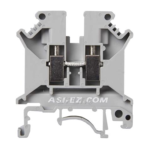 Buy ASI ASIUK5N Din Rail ed Terminal Block, Screw Clamp (Pack of 50 ...