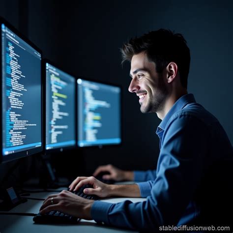 Image result for Double Computer Monitors Programmer