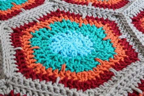 Image result for Crochet Hexagon.pattern Tutorial