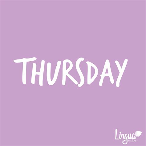 Puedo Ir El Jueves En Ingles at Aracely Finley blog