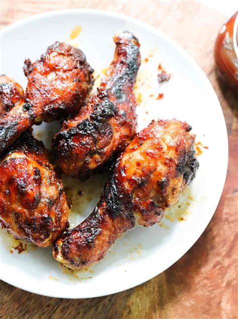 Air Fryer BBQ Chicken Drumsticks | Cook At Home Mom