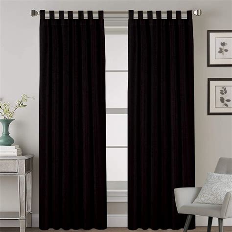 Amazon.com: Homi Drapes Tab Top Blackout Curtains Thermal Insulated ...