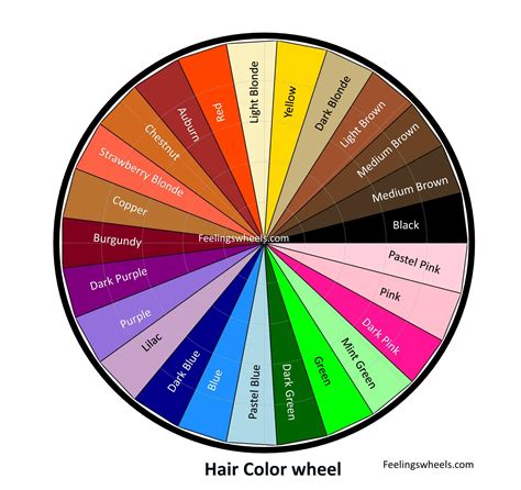 The Ultimate Hair Color Wheel: Find Your Perfect Shade