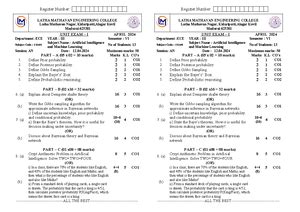 Cs3461 os lab manual student copy - DEPARTMENT OF COMPUTER SCIENCE AND ...