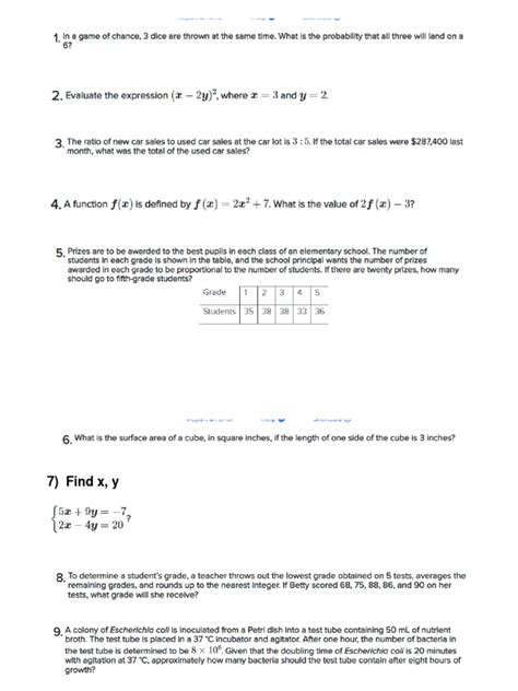 Image result for TSIA2 Practice Tests