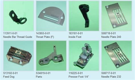 Brother sewing machine parts