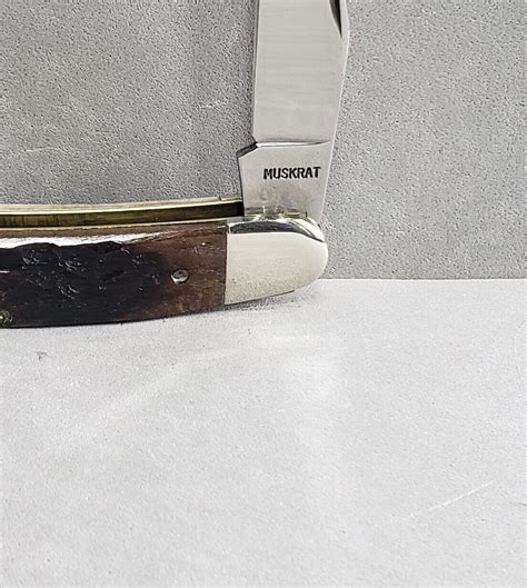 Case XX Bradford Muskrat Knife Roman Numerals M C M X C I I I - 1993 ...