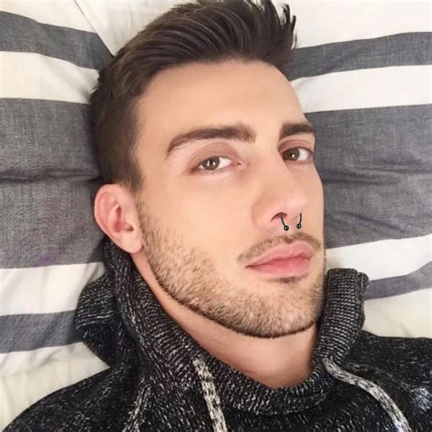 Buy MEQNOIG Septum Nose Ring Horseshoe Fake Nose Ring Hoop Non-Piercing ...