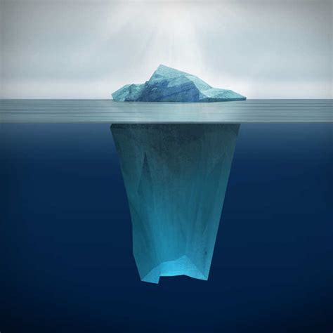 冰山的秘密-冰山的秘密 南极洲的浮动冰山 (© Ray Hems/Getty Images) @20180205 | NiceBing 必应美 ...