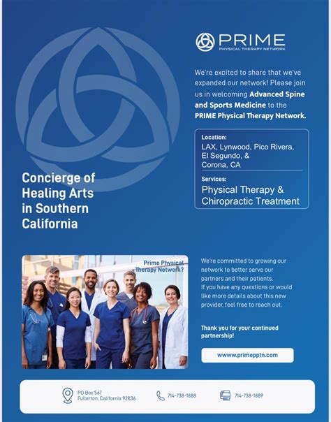 Please welcome Advanced Spine & Sports Medicine to the Prime Physical ...