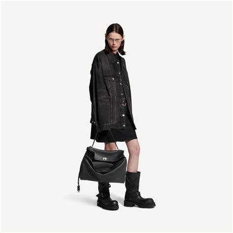Rodeo handbag large grained calfskin