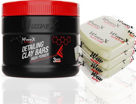 Wavex Car Cleaning Kit | Clay Bar (100g x 3) | Premium Car Detailing ...