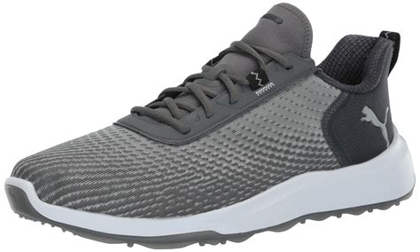 PUMA Men's Fusion Crush Sport Wide Golf Shoe, Slate Sky-Strong Gray, 13 ...