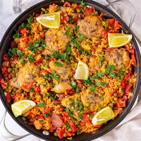 Chicken & Chorizo Paella Spanish One-Pot Dish | Buy Ingredients