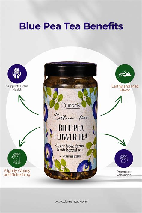 Blue Pea Flower Tea – Durrein Tea Ltd