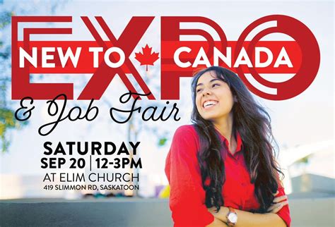 New to Canada Expo & Job Fair, 419 Slimmon Road, Saskatoon, SK, Canada ...