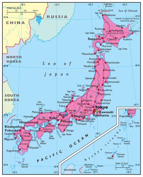 Japan Geography Map 的图像结果