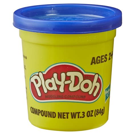 Play-Doh Modeling Compound Play Dough Can - Blue (3 oz) - Walmart.com
