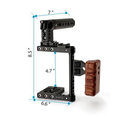 Proaim SnapRig Universal DSLR Camera Cage Rig with Top & Side Handles ...