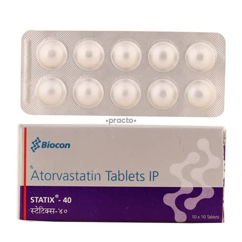 Statix 40 MG Tablet - Uses, Dosage, Side Effects, Price, Composition ...