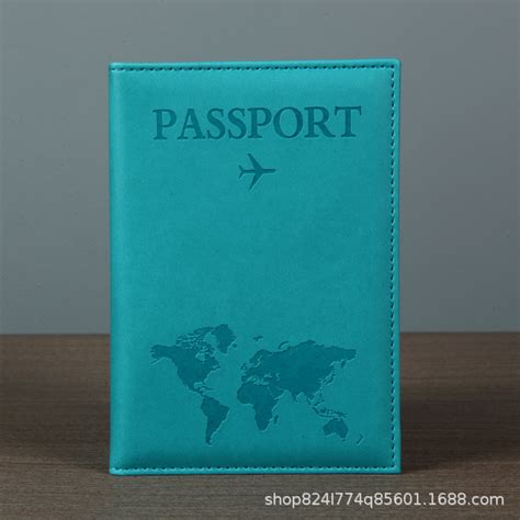 新品护照保护套PU皮质糖果色亮面护照夹passport多功能皮套革-阿里巴巴
