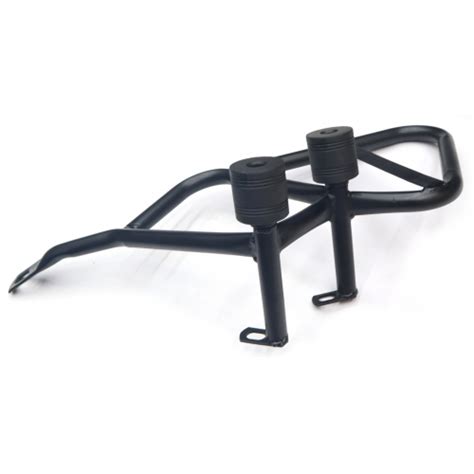 Xtremz Crash Guard With Sliders For Pulsar N160 - Black Color