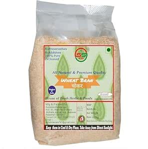 Wheat Bran 400 g. Gehun Choker Godhumai Thavidu High Fiber Dietary Food ...