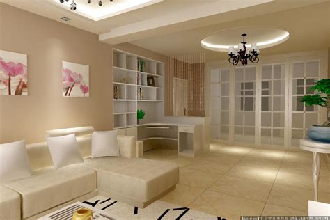 家装中式客厅设计装修效果图 – 设计本装修效果图