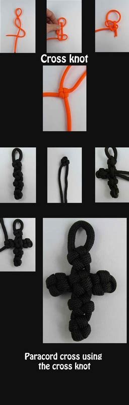 Image result for Paracord Cross Tutorial