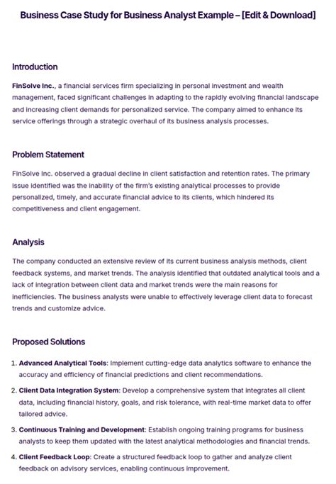 Image result for Business Case Study Examples