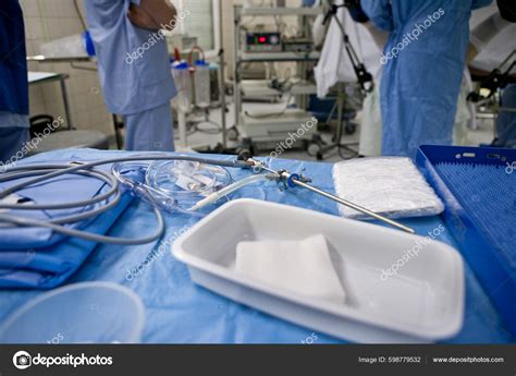 Laser Surgery Benign Prostatic Hypertrophy Treatment Endoscopy Image Stock Photo by ...
