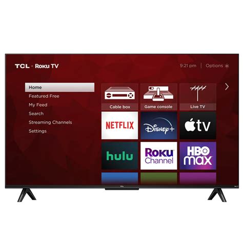 TCL 43" Class 4-Series 4K UHD HDR Smart Roku TV (43S455) – TVOUTLET.CA