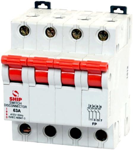 SHIP- 100 AMP Four Pole MCB ISOLATORS [Utilization Category AC - 22A ...