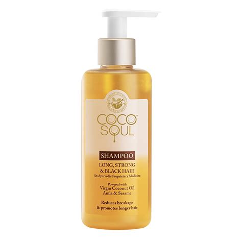 Buy Coco Soul Shampoo for Long, Strong & Black Hair with Ayurvedic ...