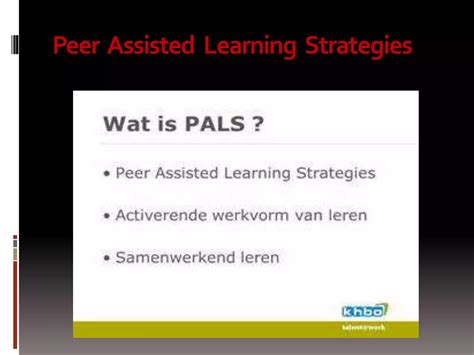 Peer assisted learning strategies | PPTX