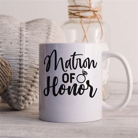 "Matron Of Honor" With Diamond Graphic – Glowforge Shop