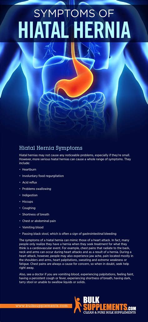 Hiatal Hernia: Symptoms, Causes & Treatment
