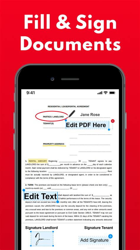 Image result for PDF Fill and Sign App