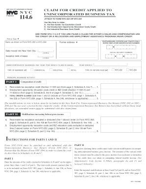 Fillable Online nyc ATTACH TO FORM NYC-202 OR NYC-204 - nyc Fax Email ...
