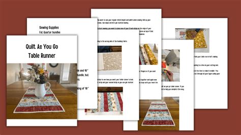 Image result for Quilt as You Go Table Runner Patterns