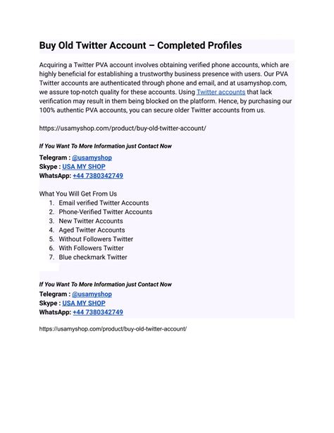 PPT - One Of The Best Site In Buy Old Twitter Account PowerPoint ...