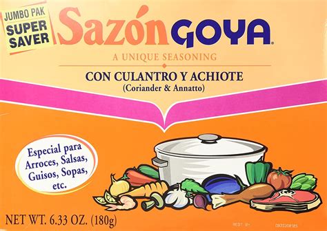 Goya Sazon Jumbo Pack, 6.33-Ounce Packages (Pack of 3) - Walmart.com