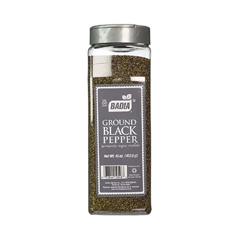Badia Ground Black Pepper 453.6g (16oz) | American Food Mart