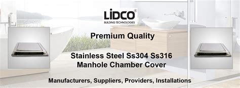 Stainless Steel SS304 SS316 manhole Chamber Cover, Stainless Steel ...