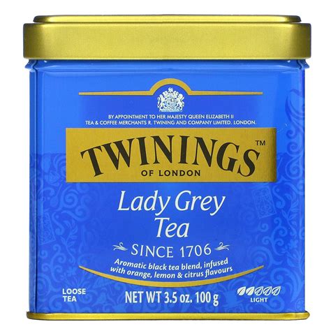 Twinings, Lady Grey Loose Tea, 3.5 oz (100 g)