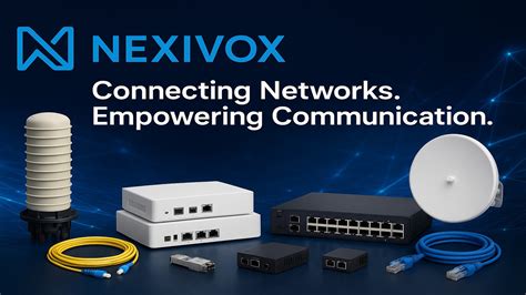 Nexivox - FTTH SOLUTION, Optical Transceivers, Antenna