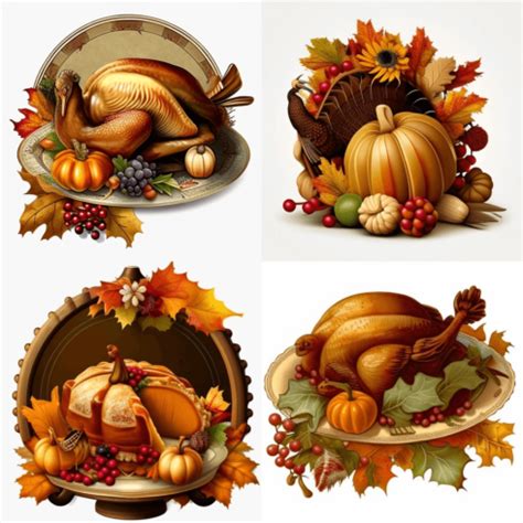 Thanksgiving Clipart Free - MasterBundles