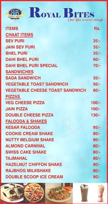 Menu at Royal Bites, Mumbai, 3