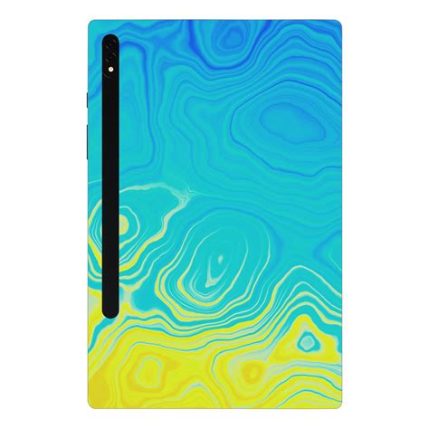 Samsung Galaxy Tab S8 Plus Ocean Gradient Waves Tablet Skins